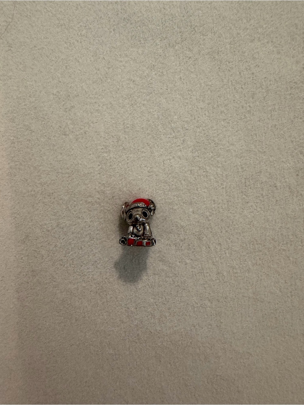 Disney Pandora Christmas stitch charm